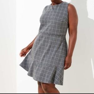 NWT Loft Plus Size Flounce Hem Dress Size 22